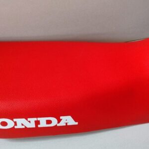 Housse de selle rouge Honda NX 650 Dominator de 1988 à 1991
