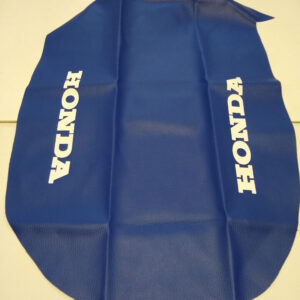 Housse de selle bleue pour Honda NX 650 Dominator de 1988 à 1991