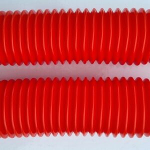 Soufflets de fourche rouges Yamaha 125 (200) DTR DTRE / XT 600 E