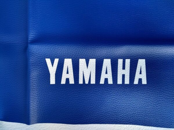 HOUSSE DE SELLE Yamaha 125 DTR 200 DTR / bleue / neuve – Image 2