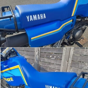 Housse de selle Yamaha XTZ 600 TENERE / bleue / 1986 - 1991 / 1VJ / 3AJ