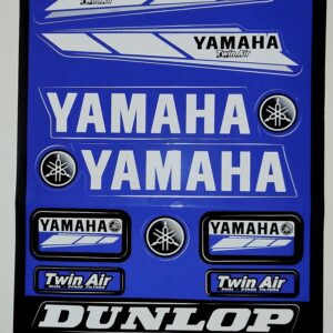 Planche autocollant moto yamaha