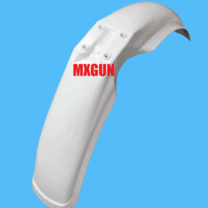 Garde boue avant YAMAHA 125 DTR -200 DTR BLANC