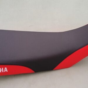 HOUSSE DE SELLE noire et rouge Yamaha 125 DTR 200 DTR  / neuve