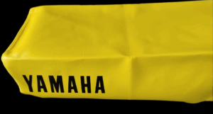 housse de selle jaune yamaha