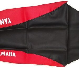 HOUSSE DE SELLE NOIRE ET ROUGE TTE 600