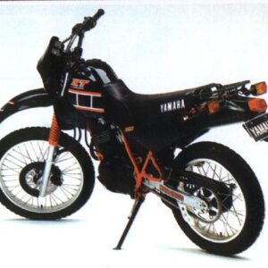 HOUSSE DE SELLE NOIRE YAMAHA XT 350