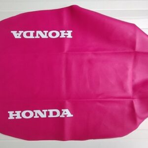 Housse de selle Honda rose 650 Dominator